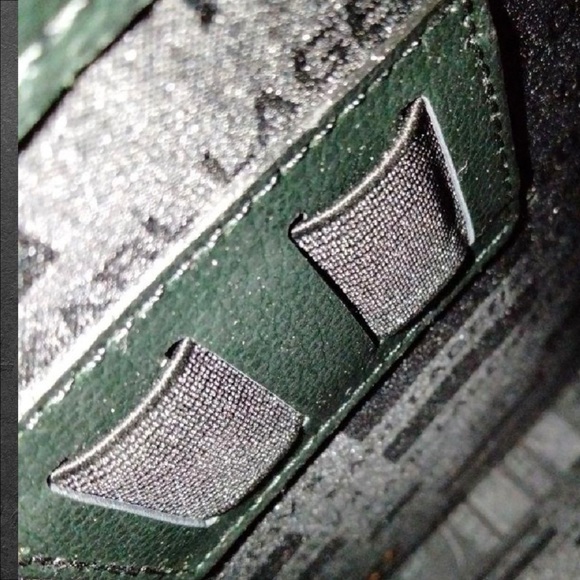 Karl Lagerfeld Black Pebbled Leather Zip Briefcase with Built-In Handles - Picture 7 of 7